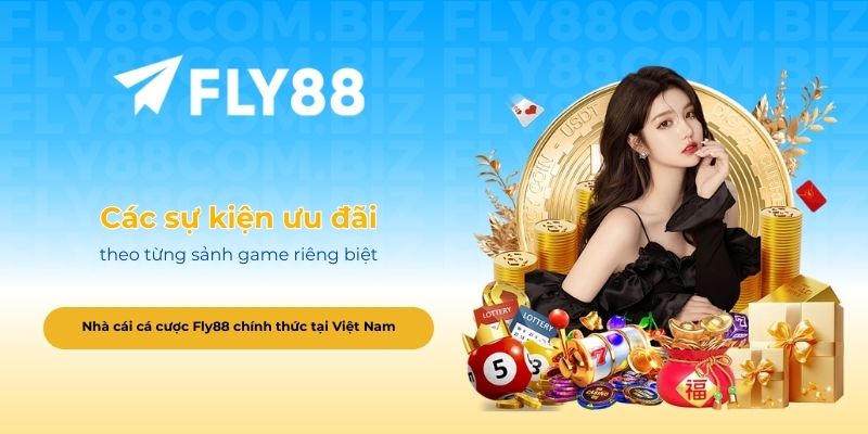 Các sự kiện ưu đãi theo từng sảnh game riêng biệt